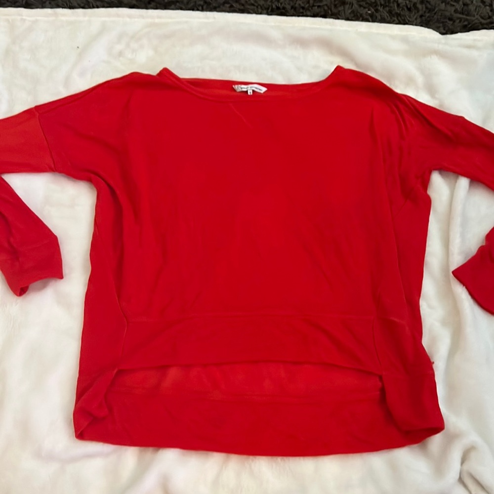 French connection 3/4 length shirt